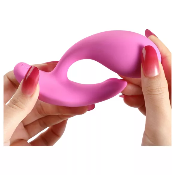 Honey Play Box Oly 2 - wibrator do stymulacji punktu G i łechtaczki sterowany aplikacją (różowy)