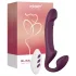 Honey Play Box Bliss - wibrator obrotowy z koralikami do uprzęży - fioletowy