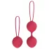 Cotoxo Cherry - zestaw 2 kulek gejszy - silikon - czerwony