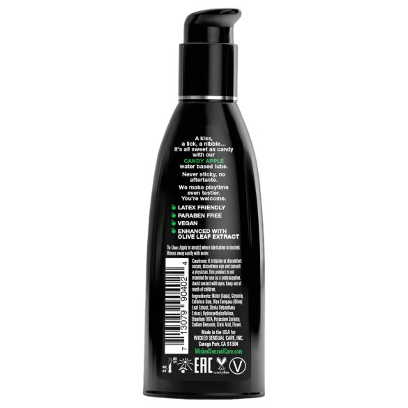 Wicked - lubrykant na bazie wody - karmelizowane jabłko - 60ml