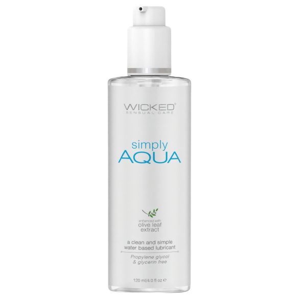 Wicked Simple Aqua - lubrykant wodny - wegański - 120 ml