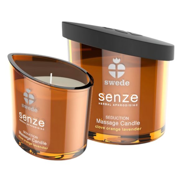 Swede Senze - świeca do masażu - pomarańcza i lawenda (50ml)