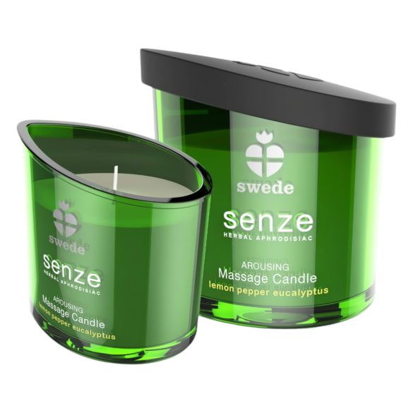 Swede Senze - Świeca do masażu - eukaliptus, cytryna (50ml)