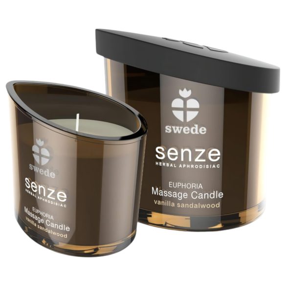 Swede Senze – Świeca do masażu – wanilia, drzewo sandałowe (50ml)