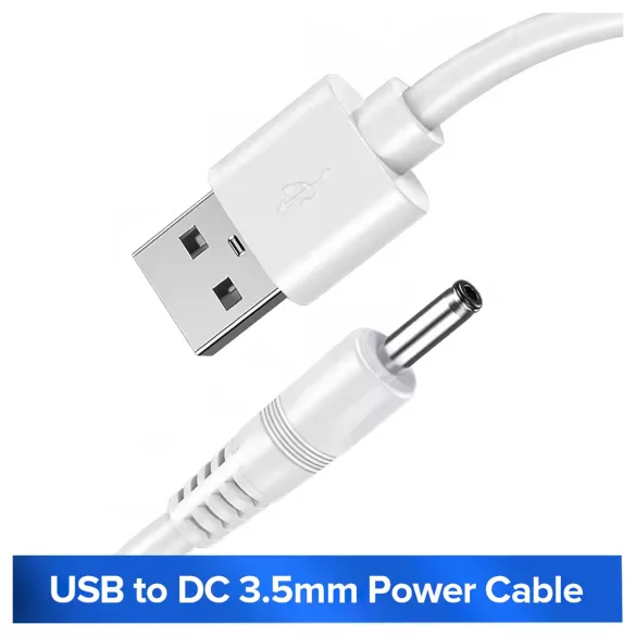 LELO - ładowarka USB 5V - kabel do ładowania - biały