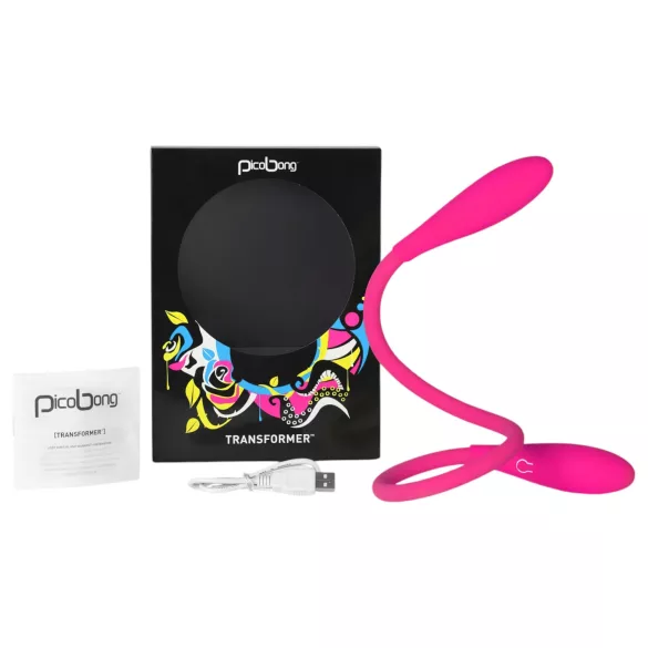 Picobong - wibrator unisex wodoodporny - różowy