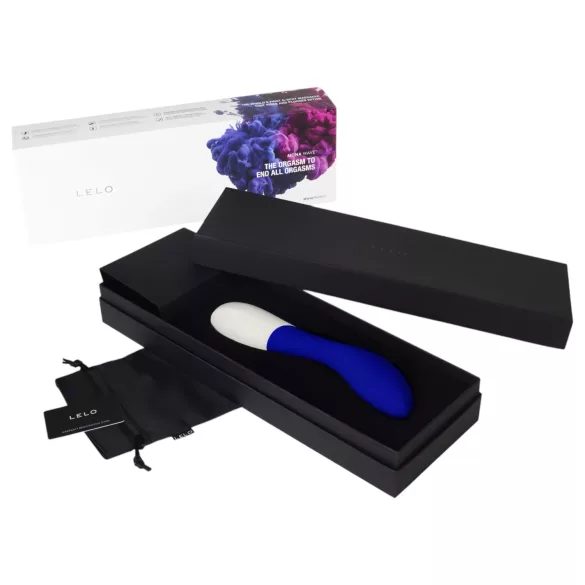 LELO Mona Wave - wibrujący stymulator punktu G - wodoodporny - niebieski