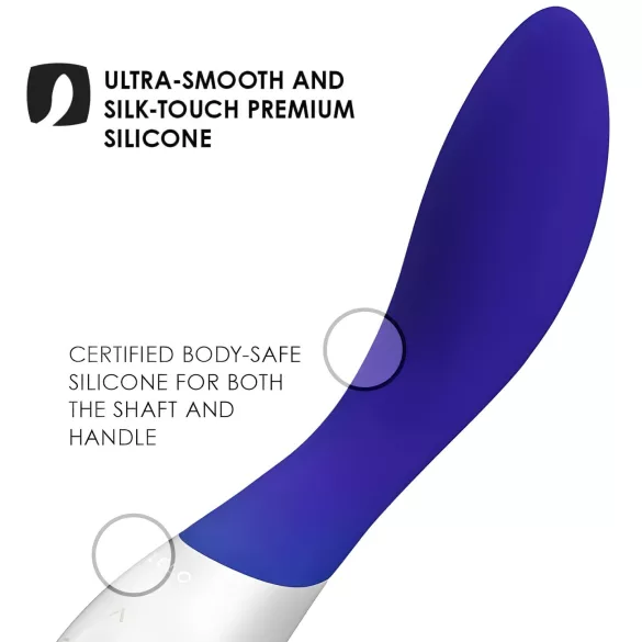 LELO Mona Wave - wibrujący stymulator punktu G - wodoodporny - niebieski