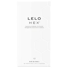 LELO Hex Original - prezerwatywy lateksowe - 12 sztuk
