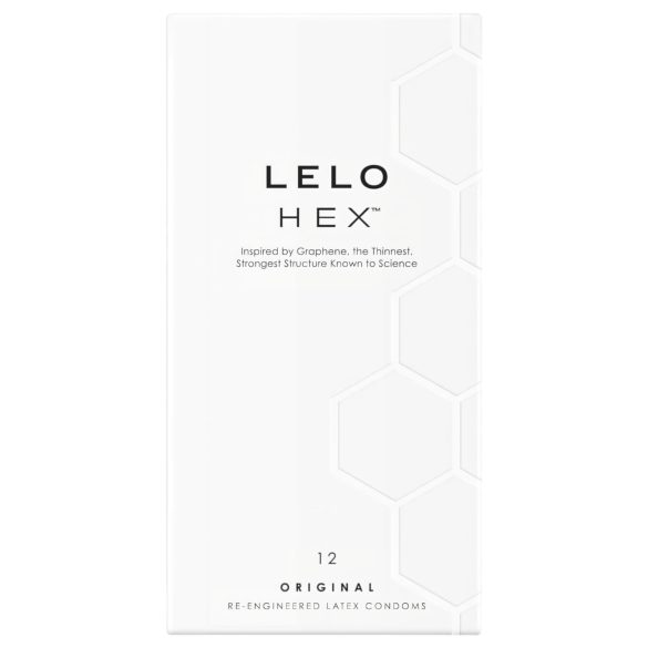 LELO Hex Original - prezerwatywy lateksowe - 12 sztuk