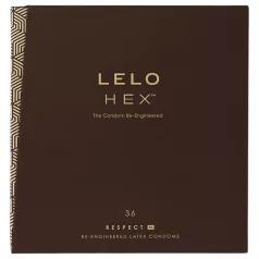 LELO Hex Respect XL - prezerwatywy powiększone - 36 sztuk