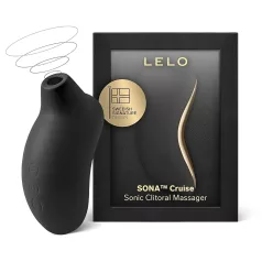   LELO Sona Cruise - stymulator łechtaczki fala dźwiękowa - czarny