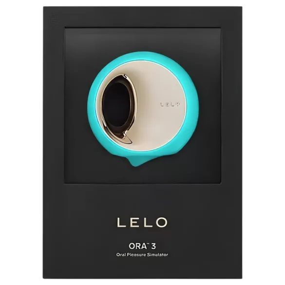 LELO Ora 3 - stymulator oralny i wibrator łechtaczki - turkusowy