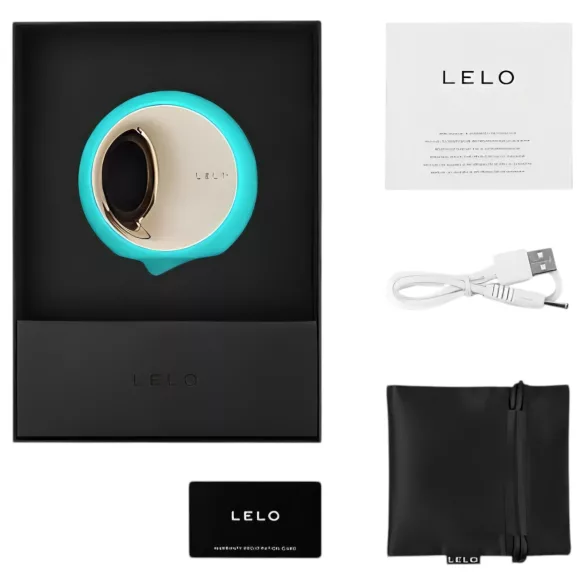 LELO Ora 3 - stymulator oralny i wibrator łechtaczki - turkusowy
