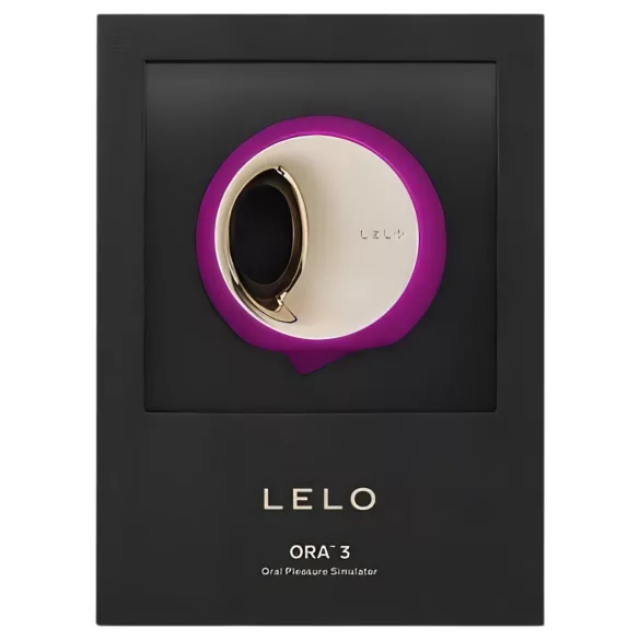 LELO Ora 3 - stymulator oralny i wibrator łechtaczki - fioletowy