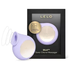   LELO Sila - stymulator łechtaczki fale dźwiękowe wodoodporny silikon fioletowy