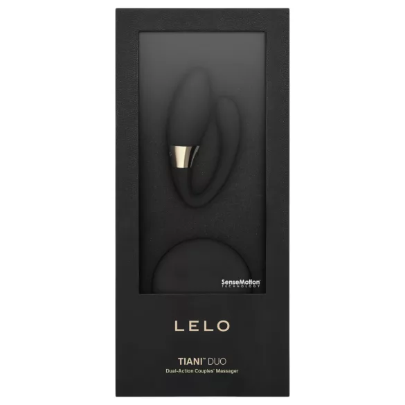 LELO Tiani Duo - wibrator dla par - silikonowy - czarny