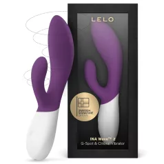   LELO - wibrator łechtaczkowo-pochwowy ładowalny wodoodporny fioletowy