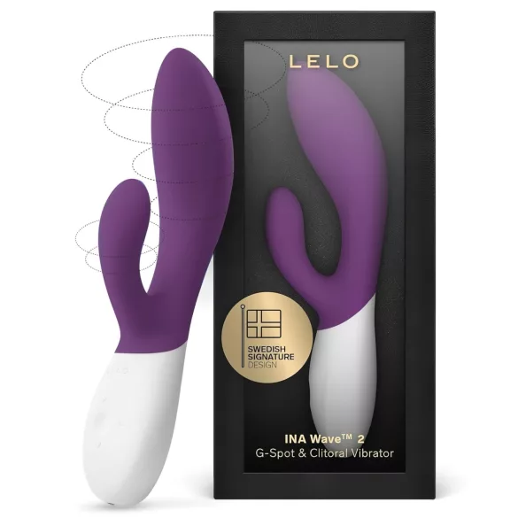LELO - wibrator łechtaczkowo-pochwowy ładowalny wodoodporny fioletowy