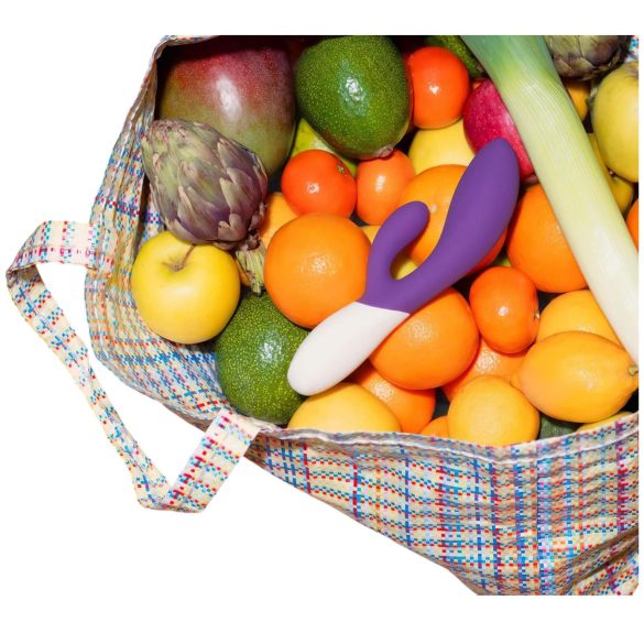 LELO - wibrator łechtaczkowo-pochwowy ładowalny wodoodporny fioletowy