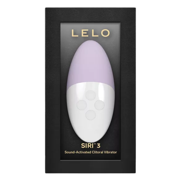 LELO Siri 3 - wibrator łechtaczki reagujący na dźwięk - silikon fioletowy