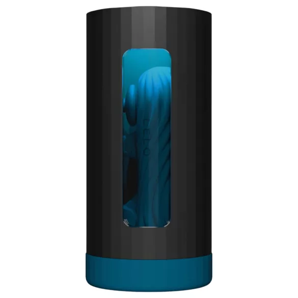 LELO F1s V3 XL - masturbator interaktywny - silikon - czarno-niebieski