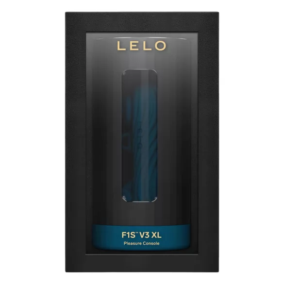 LELO F1s V3 XL - masturbator interaktywny - silikon - czarno-niebieski