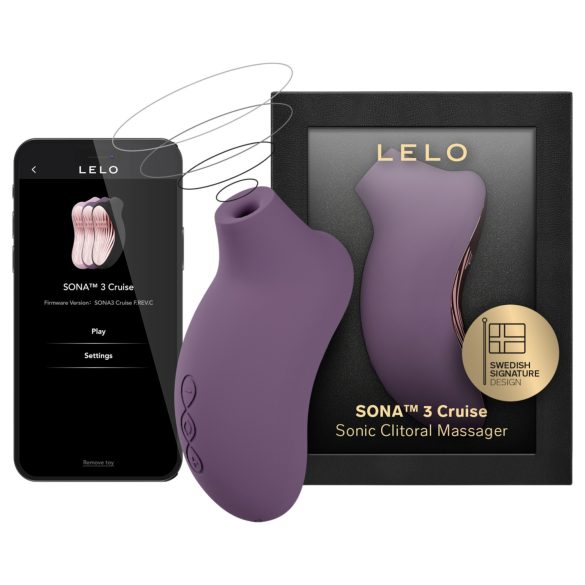 LELO Sona 3 Cruise - stymulator łechtaczki falami dźwiękowymi - fioletowy