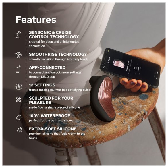 LELO Sona 3 Cruise - stymulator łechtaczki falami dźwiękowymi - fioletowy