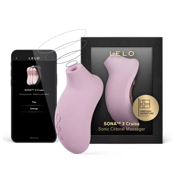 LELO Sona 3 Cruise - stymulator łechtaczki fale dźwiękowe - różowy