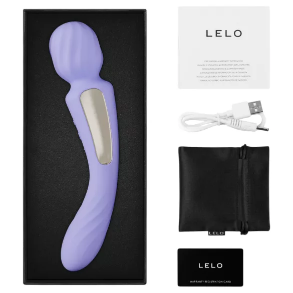 LELO Switch - masażer wibrator - silikon - fioletowy