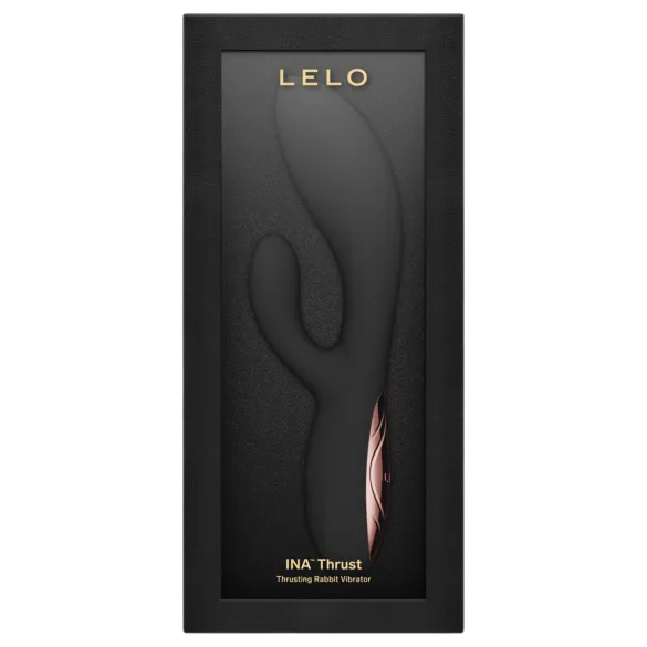 LELO - INA Thrust pchający wibrator króliczek (czarny)