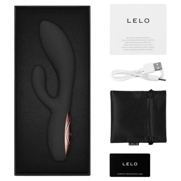 LELO - INA Thrust pchający wibrator króliczek (czarny)