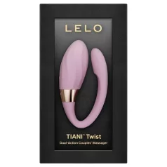  LELO Tiani Twist - wibrujący masażer dla par sterowany aplikacją (różowy)