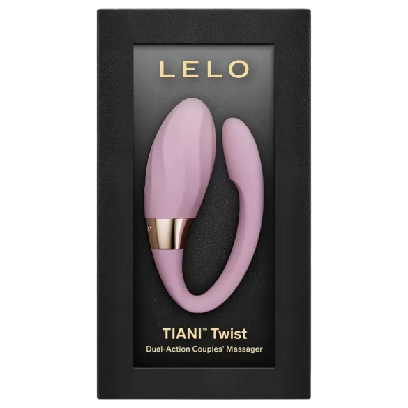LELO Tiani Twist - wibrujący masażer dla par sterowany aplikacją (różowy)