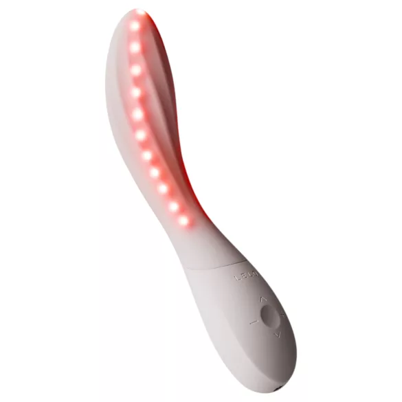LELO Mona Spectra - inteligentny wibrator na punkt G z diodą LED (biały)