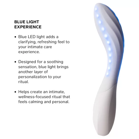 LELO Mona Spectra - inteligentny wibrator na punkt G z diodą LED (biały)