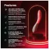 LELO Mona Spectra - inteligentny wibrator na punkt G z diodą LED (biały)