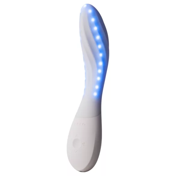 LELO Mona Spectra - inteligentny wibrator na punkt G z diodą LED (biały)