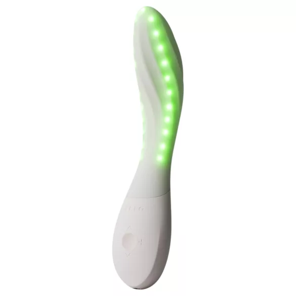 LELO Mona Spectra - inteligentny wibrator na punkt G z diodą LED (biały)