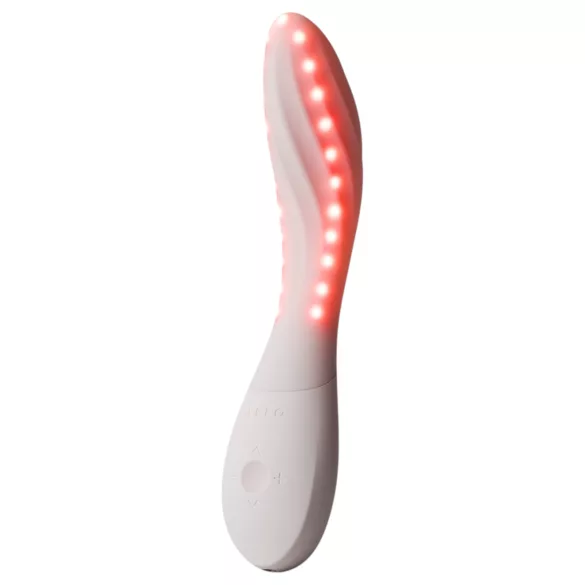 LELO Mona Spectra - inteligentny wibrator na punkt G z diodą LED (biały)