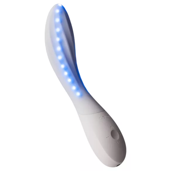 LELO Mona Spectra - inteligentny wibrator na punkt G z diodą LED (biały)