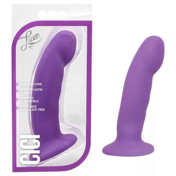 Blush Luxe - silikonowy dildo (fioletowy)