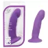 Blush Luxe - silikonowy dildo (fioletowy)
