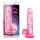 B Yours Sweet N Hard 4 - dildo z jądrami - 18 cm - różowy