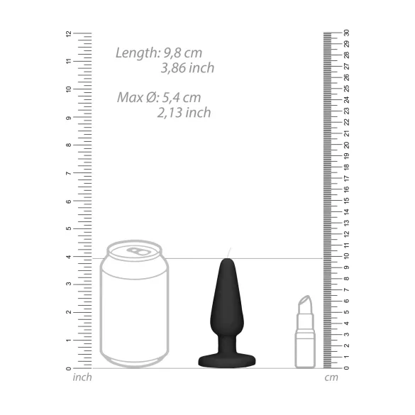 Scandalous - świeca do masażu - czarna - 50g