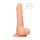 RealRock - dildo realistyczne z jądrami - 17 cm - kolor naturalny