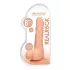 RealRock - dildo realistyczne z jądrami - 20 cm - kolor naturalny