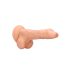 RealRock Dong 10 - realistyczny, dildos z jądrami (25 cm) - naturalny