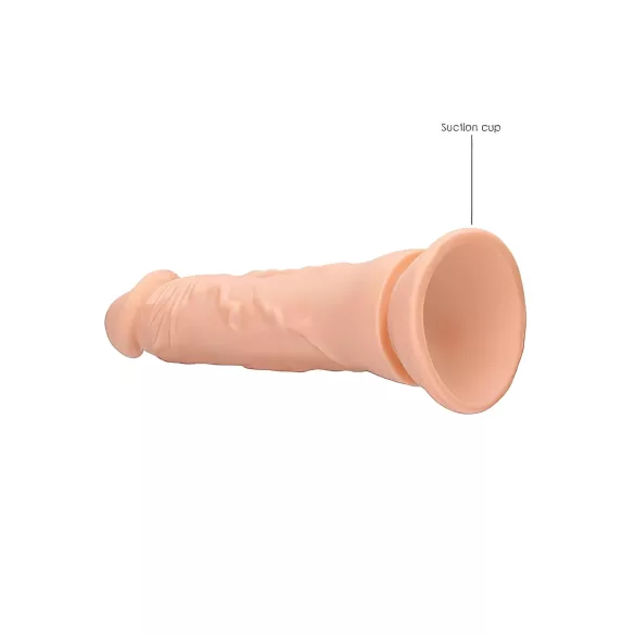 RealRock - realistyczny dildos - 17 cm - beżowy